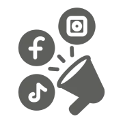 Social media and promotional visuals